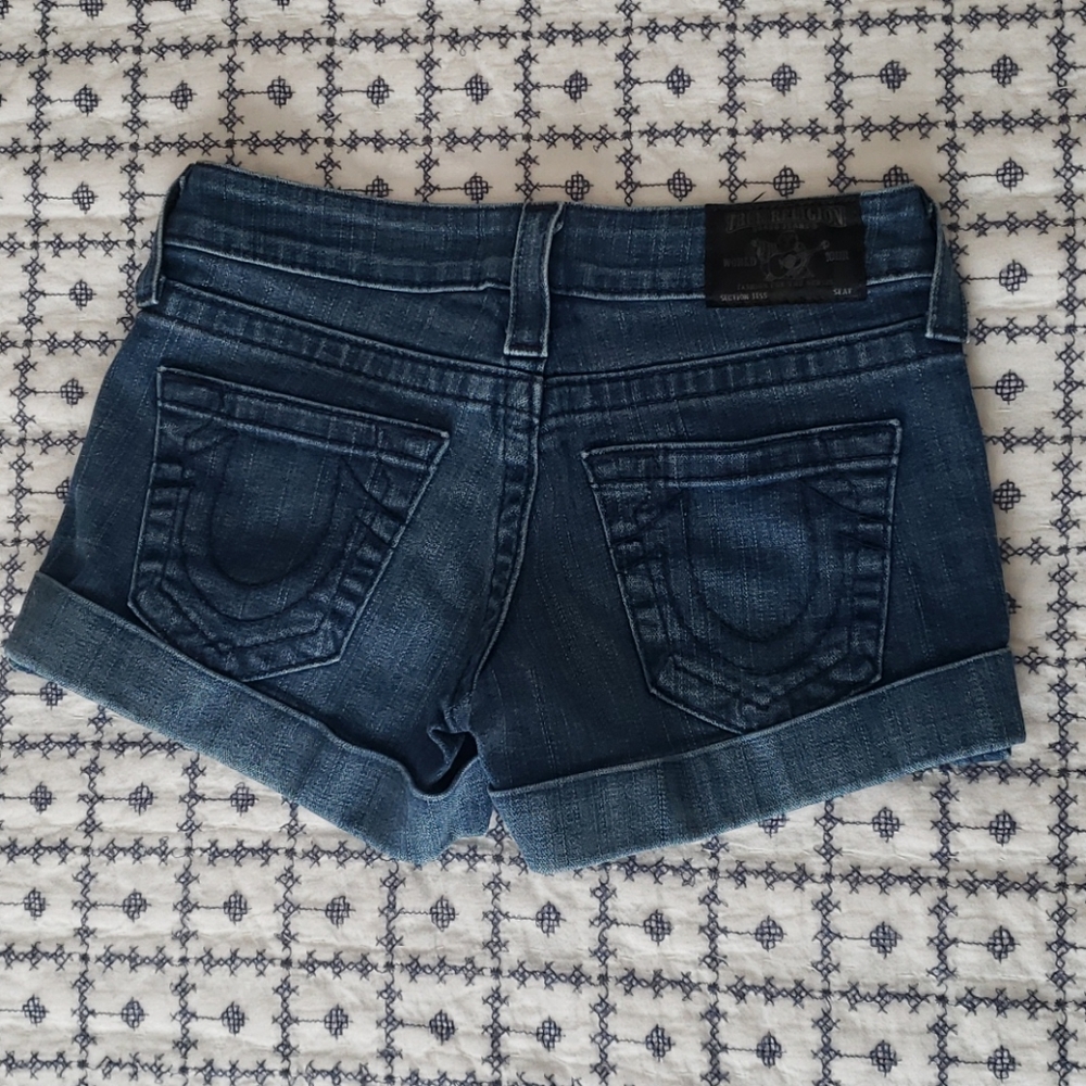 True Religion Jean Shorts